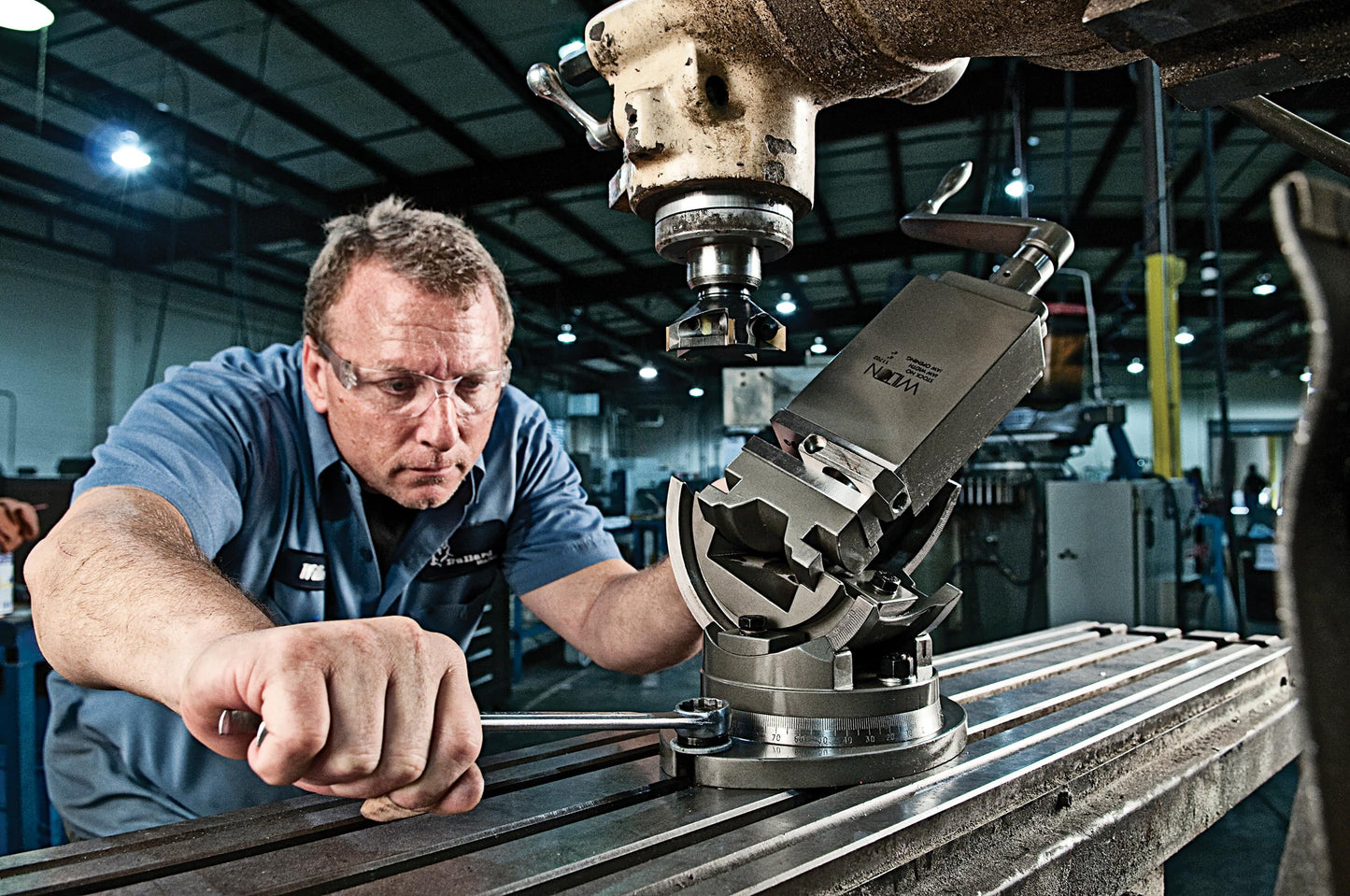 Wilton 3-Axis Precision Tilting Vise, 6" Jaw Width, 6" Opening, 1-3/4" Jaw Depth (Model TLT/SP-150)