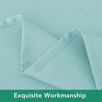 Biscaynebay Tablecloth for Rectangle Tables-60x108 Inch Aqua Blue Outdoor Picnic Table Cover-Rectangular Folding Table Cloths Water Resistant for Kitchen Camping Dining Room Patio Banquet Party