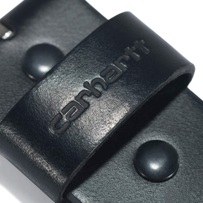 Carhartt Men's Bridle Leather Classic Buckle Belt, Black, 36
