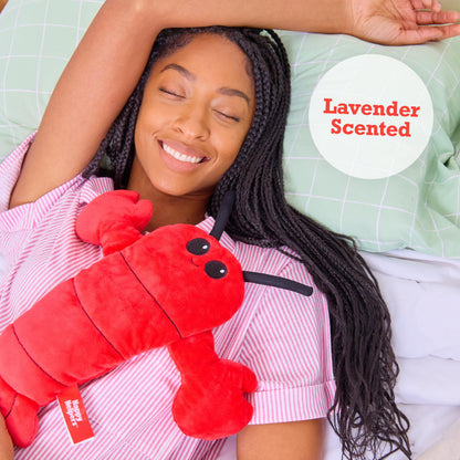 Happy Helpers Octopus Plush — Menstruation Crustacean Plushies Cute Lavender Scented Heating Pad for Cramps