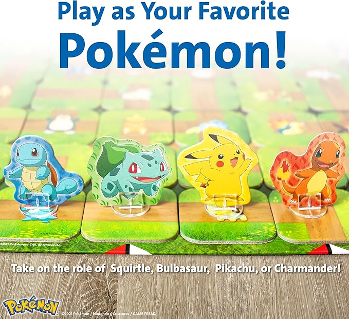 Ravensburger Labyrinth Pokemon Board Game - A Strategic Maze Adventure for Family Nights &amp Pokemon Parties - Includes Pikachu Bulbasaur and More - Great Birthday Gift for Kids Ages 7 and Up
