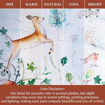 Maison d' Hermine Table Cloth Rectangle Table 100% Cotton 70 x 108 Inches Fall Tablecloth Reusable Everyday Use for Thanksgiving Christmas Decorations Dining Farmhouse Party (Snowy World)