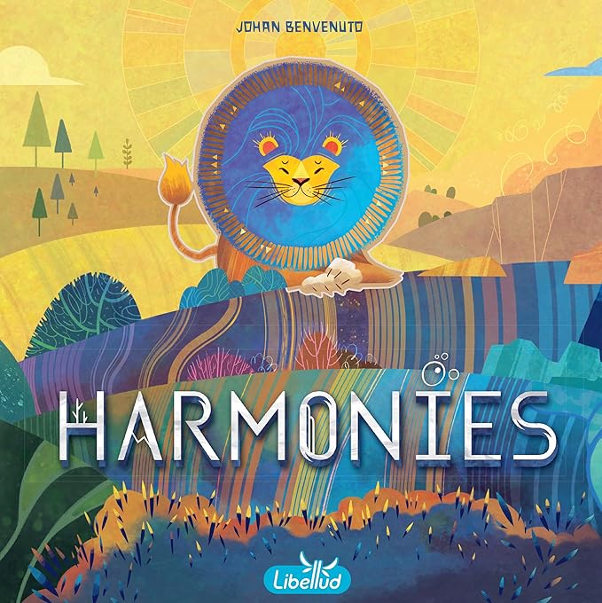 Asmodee Harmonies Board Game - Create Oneiric Landscapes Strategic &amp Poetic Gameplay Fun Family Game for Kids &amp Adults Ages 10+ 1-4 Players 30 Min Playtime (Multilingual Edition)