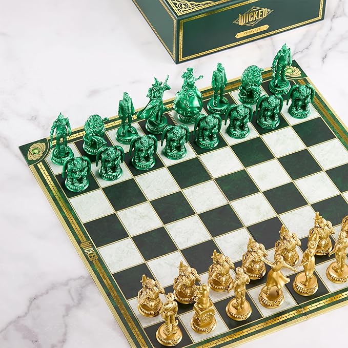 Wicked Chess Set - Shiz vs. Emerald City