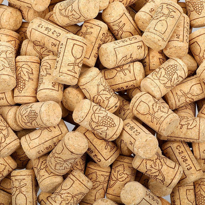 200Pack Straight Wine Cork, #8 Natural 7/8" x 1 3/4" Soft Wine Corks for Wine Bottles, Craft Projects Decor, DIY Arts