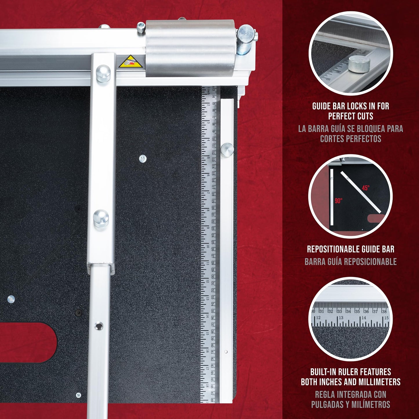 ROBERTS 25" PrecisionCuts Pro Multi-Floor Cutter