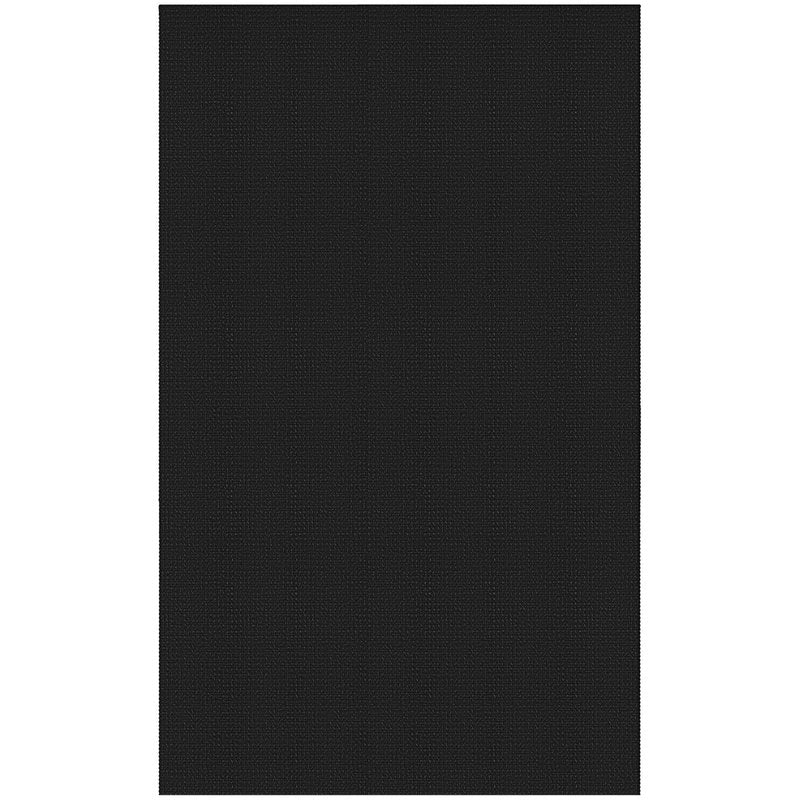 KOZYFLY Rugs for Entryway 3x5 ft Washable Area Rug Non Slip Rubber Backed Entry Rug Woven Indoor Door Mat Cotton Kitchen Rugs Floor Carpet for Entryway, Foyer, Backdoor, Black/Dark Grey