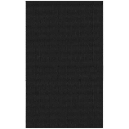 KOZYFLY Rugs for Entryway 3x5 ft Washable Area Rug Non Slip Rubber Backed Entry Rug Woven Indoor Door Mat Cotton Kitchen Rugs Floor Carpet for Entryway, Foyer, Backdoor, Black/Dark Grey