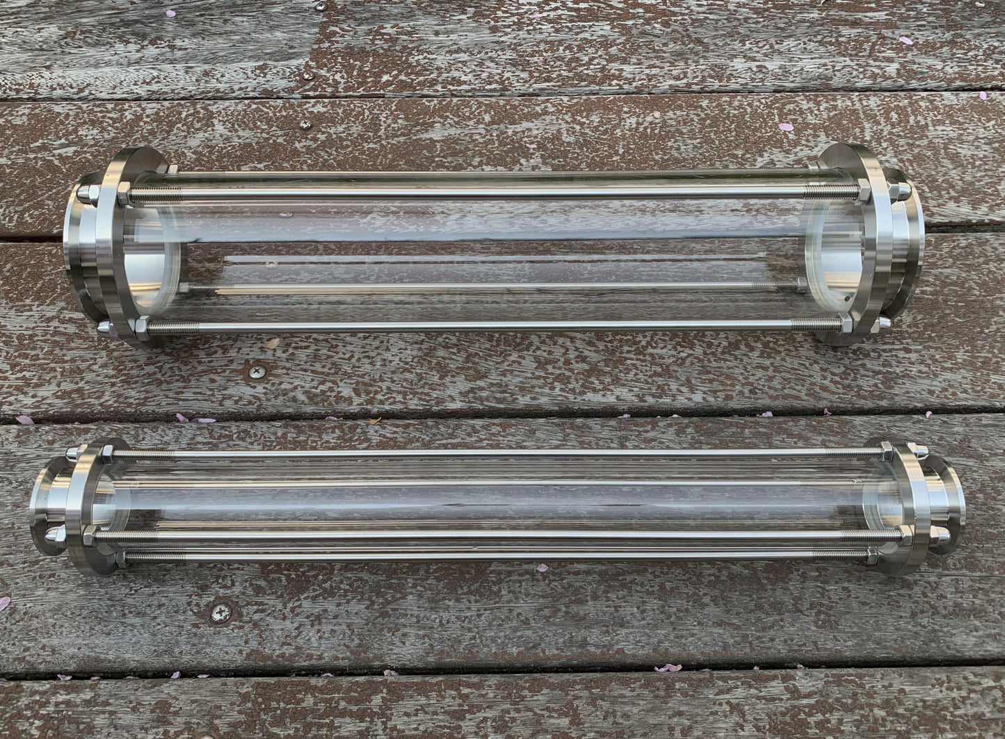 4 inch Tri Clamp Tall Sight Glass (4 inch TC*18 inch Long)