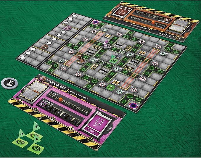 Renegade Game Studios Robo Rally Board Game 30th Anniversary Edition - Deluxe Strategy Game with Premium Components Eight Players