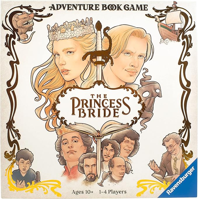 Ravensburger Princess Bride Adventure Book Game | Interactive and Engaging Gameplay for Fans of The Movie | for Ages 10 &amp Up