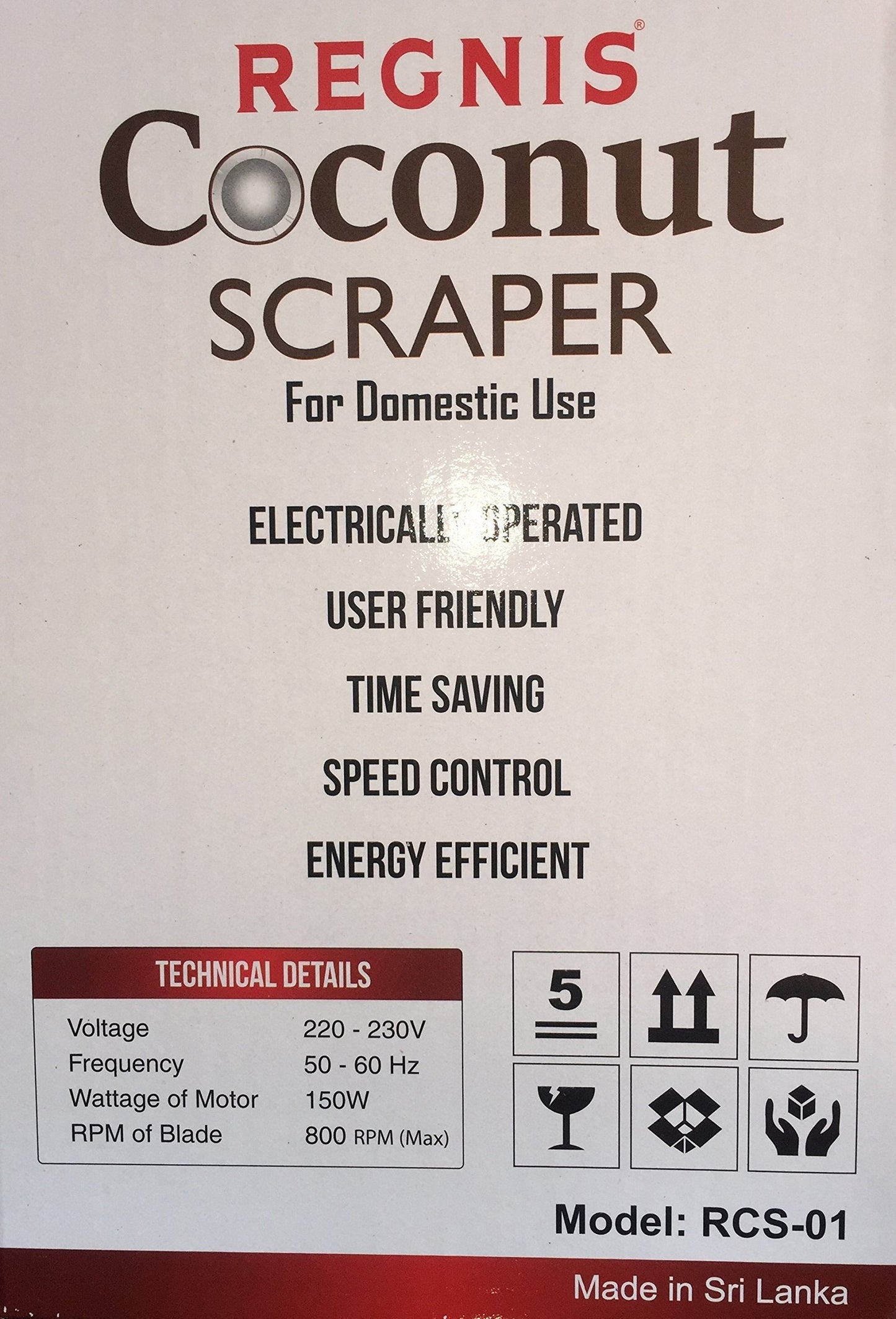 Lakro Electric Coconut Scraper Shredder