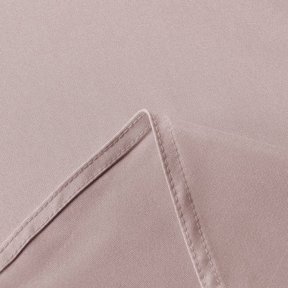 sancua Rectangle Tablecloth - 60 x 102 Inch - Stain and Wrinkle Resistant Washable Polyester Table Cloth, Decorative Fabric Table Cover for Dining Tables, Buffet Parties and Camping, Blush