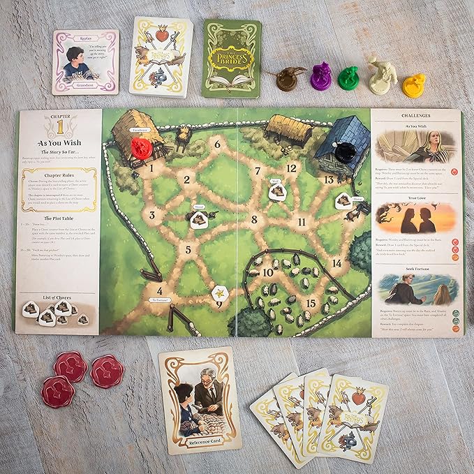 Ravensburger Princess Bride Adventure Book Game | Interactive and Engaging Gameplay for Fans of The Movie | for Ages 10 &amp Up