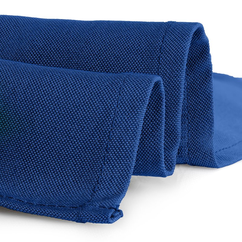 Gee Di Moda Square Tablecloth - 85 x 85 Inch Royal Blue Table Cloth for Large Square or Round Tables - Heavy Duty Washable Fabric - for Buffet Table, Holiday Party, Dinner, Wedding & Baby Shower