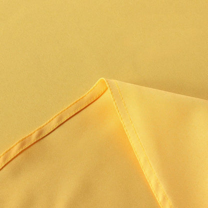 sancua Rectangle Tablecloth - 54 x 120 Inch - Stain and Wrinkle Resistant Washable Polyester Table Cloth, Decorative Fabric Table Cover for Dining Tables, Buffet Parties and Camping, Yellow