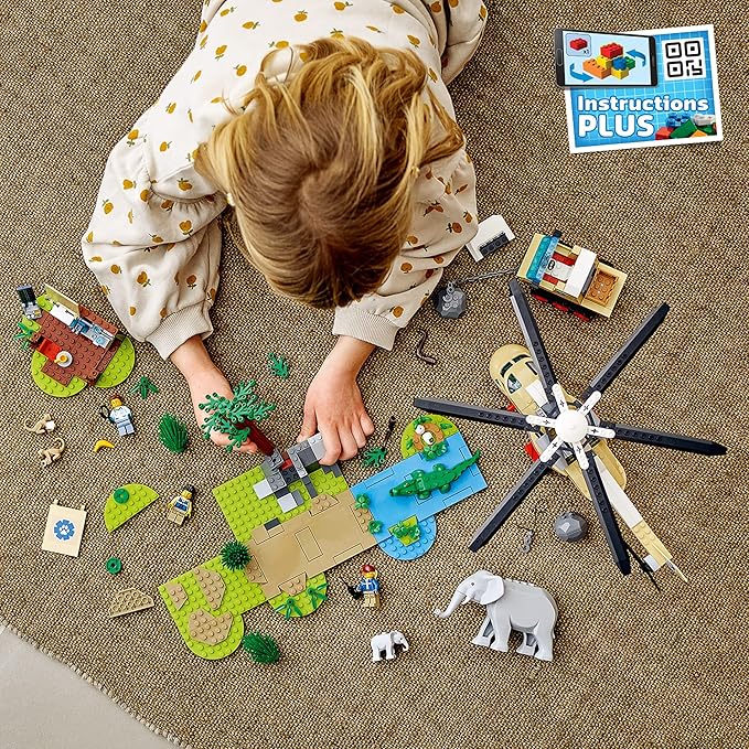 LEGO City Wildlife Rescue Operation 60302 Building Kit Creative Toy Best Gifts for Kids New 2021 (525 Pieces)