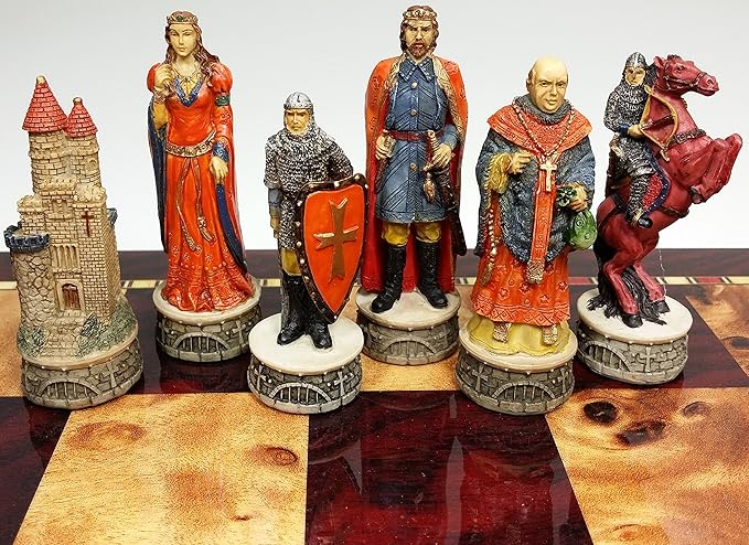 Medieval Times Robin Hood Set of Chess Men Pieces - NO Board