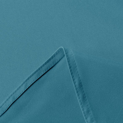 sancua Rectangle Tablecloth - 60 x 120 Inch - Stain and Wrinkle Resistant Washable Polyester Table Cloth, Decorative Fabric Table Cover for Dining Tables, Buffet Parties and Camping, Teal