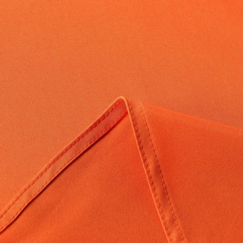 sancua Rectangle Tablecloth - 70 x 108 Inch - Stain and Wrinkle Resistant Washable Polyester Table Cloth, Decorative Fabric Table Cover for Dining Tables, Buffet Parties and Camping, Orange