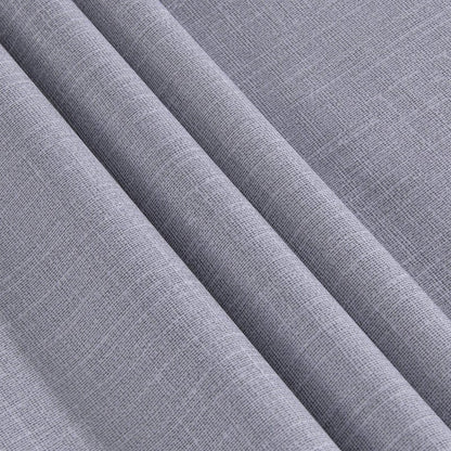 sancua 100% Waterproof Rectangle PVC Tablecloth - 60 x 60 Inch - Oil Proof Spill Proof Vinyl Table Cloth, Wipe Clean Table Cover for Dining Tables, Buffet Parties and Camping, Grey