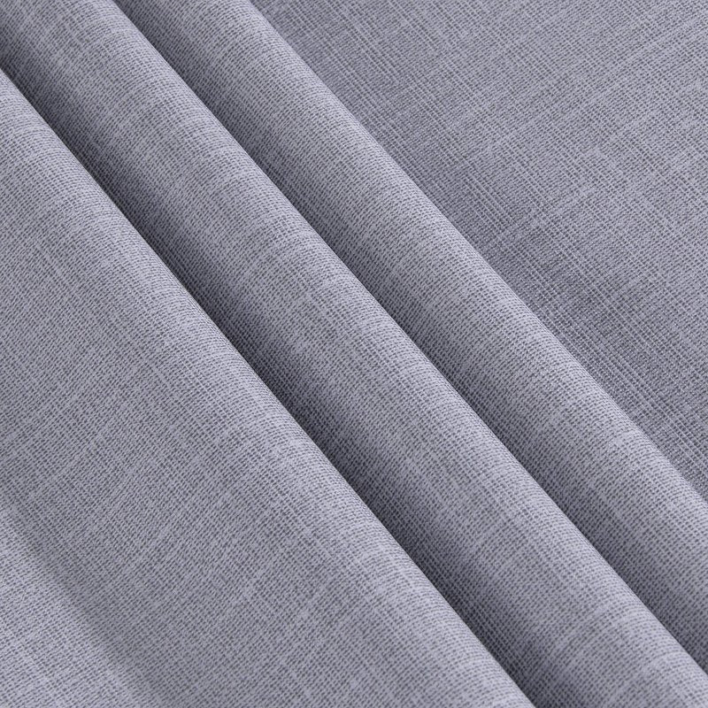 sancua 100% Waterproof Rectangle PVC Tablecloth - 54 x 108 Inch - Oil Proof Spill Proof Vinyl Table Cloth, Wipe Clean Table Cover for Dining Tables, Buffet Parties and Camping, Grey