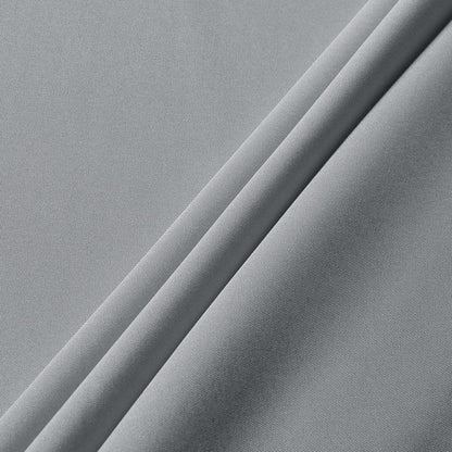 sancua Rectangle Tablecloth - 54 x 108 Inch - Stain and Wrinkle Resistant Washable Polyester Table Cloth, Decorative Fabric Table Cover for Dining Tables, Buffet Parties and Camping, Silver Grey