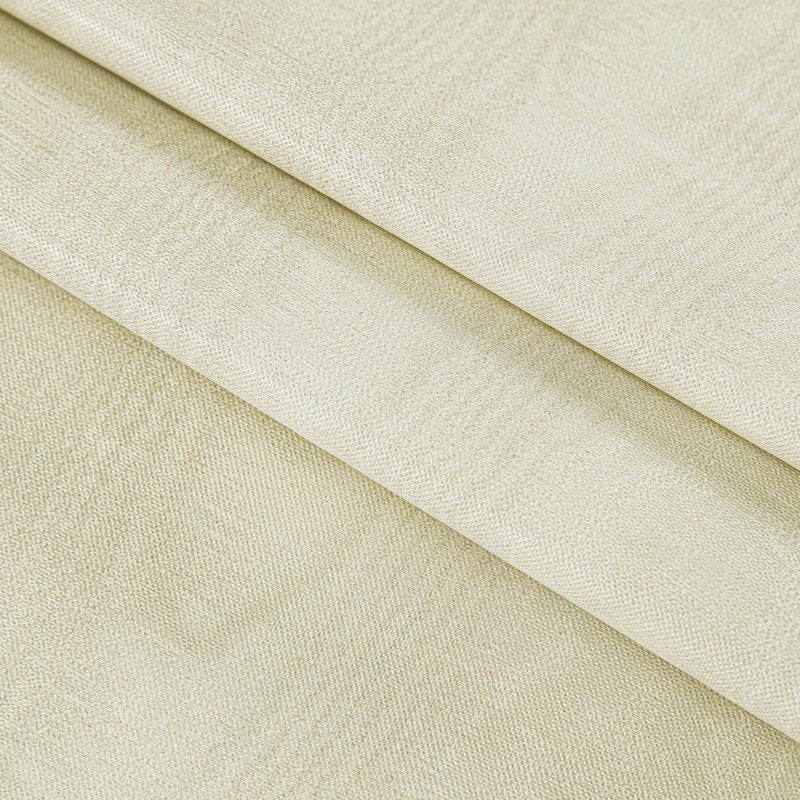 Newbridge Vinyl Flannel Backed Tablecloth, 60 x 84 Inch Rectangle, Beige Moire Wavy Solid Design, Heavyweight Indoor Outdoor Waterproof Table Cover, Easy Care Wipe Clean