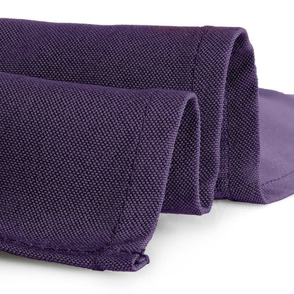 Gee Di Moda Rectangle Tablecloth - 60 x 102 Inch Purple Table Cloth for 6 Foot Rectangle Tables - Heavy Duty Washable Fabric - for Holiday Party, Dinner, Weddings, Baby Shower & Events