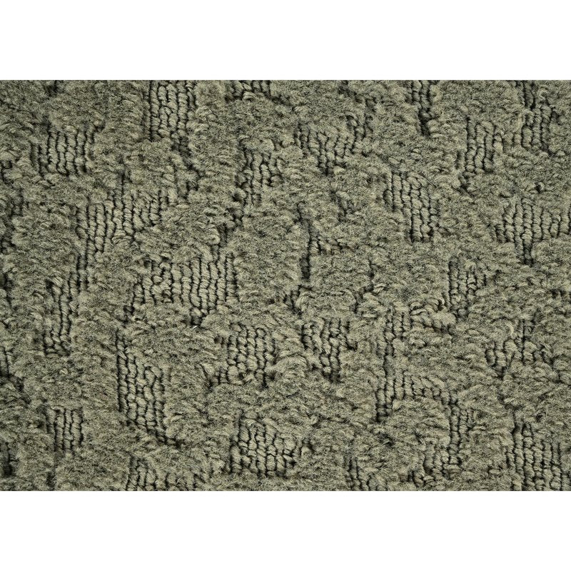 Garland Rug Ivy 6 Ft. X 9 Ft. Sage Green Floral Solid Color Area Rug - Durable, Stylish, and Soft Rug for Living Rooms, Hallways, Bedrooms, and High-Traffic Areas