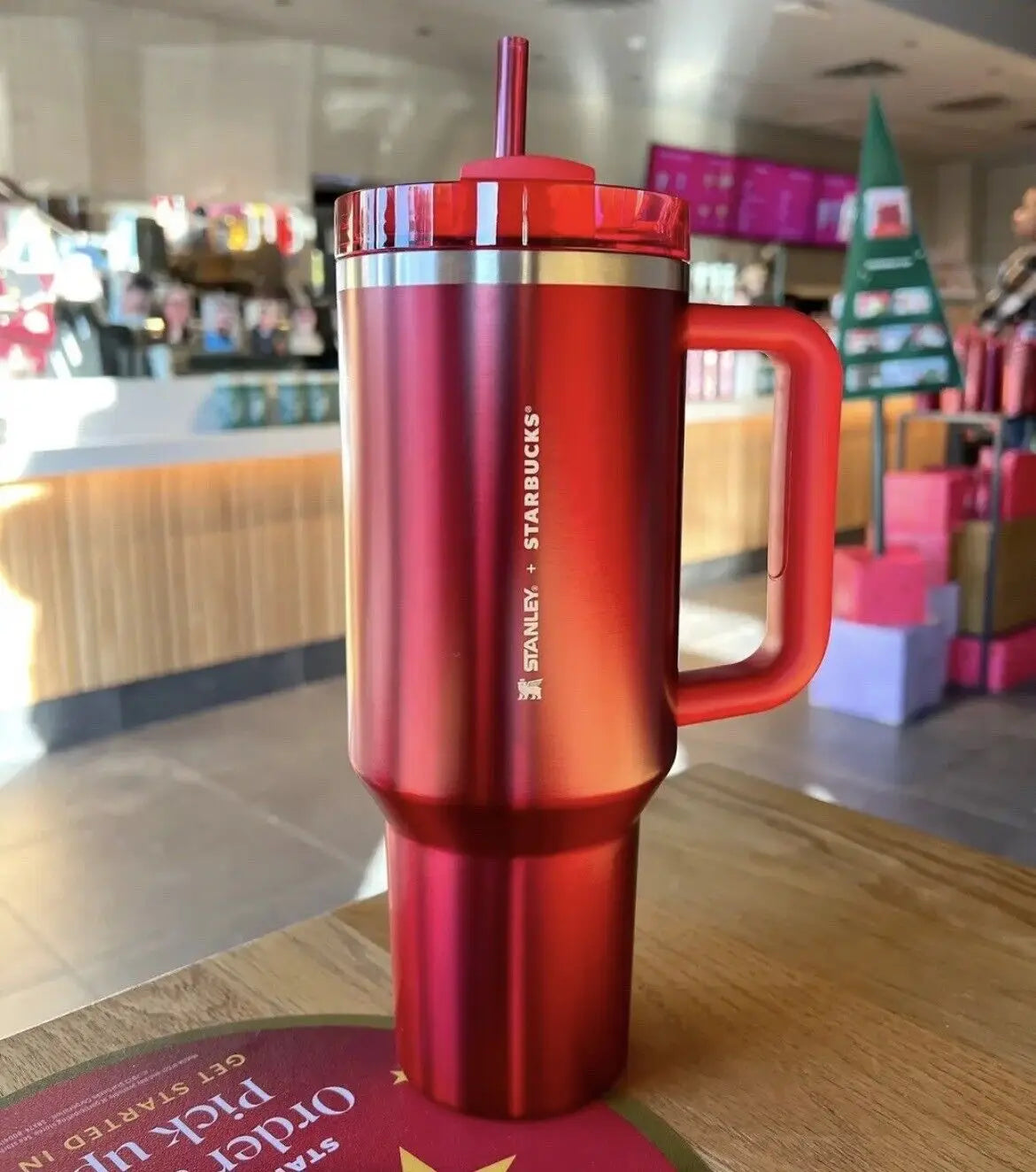 Valentine Day Stanley Quencher H2.0 Tumbler – 40 oz Travel Cup