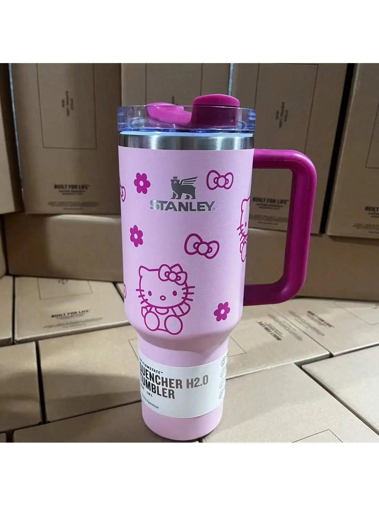 Light Pink Quencher H2.0 Tumbler – 40 oz Travel Cup